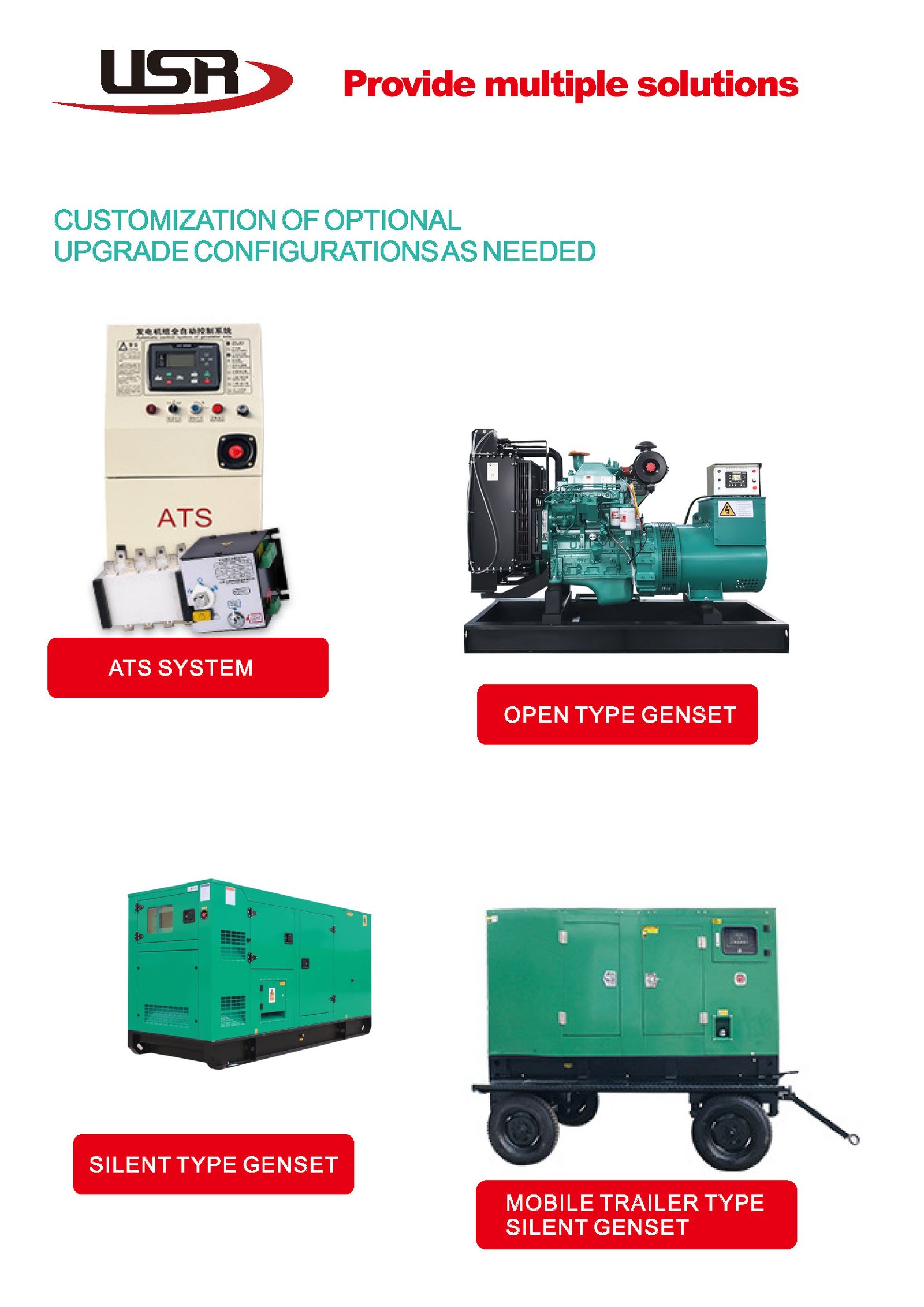 200kW Cummins engine Diesel generator