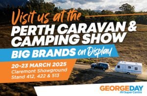 Perth CARAVAN and Camping show 20 - 23 March 2025 (Thursday to Sunday)